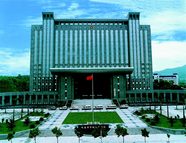 广东省珠海市中级法院  自动平移门安装